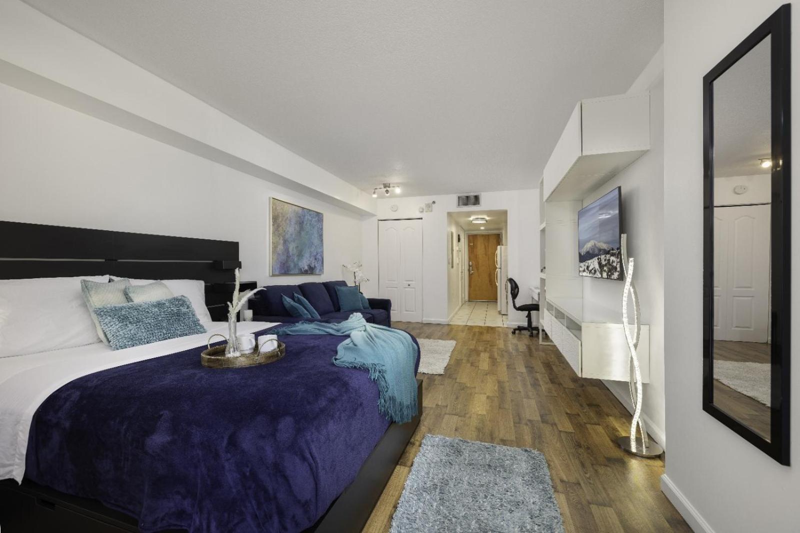 מיאמי Studios In Brickell With Pool, Gym, Free Parking And Game Room חדר תמונה
